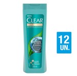 Ficha técnica e caractérísticas do produto Kit Shampoo Clear Women Anticaspa Detox Diário 200ml com 12UN