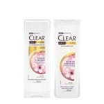 Ficha técnica e caractérísticas do produto Kit Shampoo Clear Women Anticaspa Flor de Cerejeira + Condicionador Leve Mais e Pague Menos