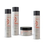 Ficha técnica e caractérísticas do produto Kit Shampoo + Cond + Máscara + Leave-In Aloe Cachos 280g - Duetto