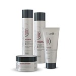 Ficha técnica e caractérísticas do produto Kit Shampoo + Cond + Máscara + Leave-In Anabolic Bomb 280g - Duetto