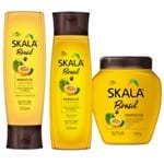 Ficha técnica e caractérísticas do produto Kit Shampoo+condicionado+ Creme Skala Brasil Maracujá