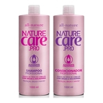 Ficha técnica e caractérísticas do produto Kit Shampoo + Condicionador All Nature Care Pró 2x1000ml
