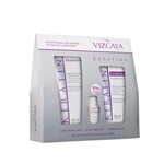 Ficha técnica e caractérísticas do produto Kit Shampoo + Condicionador + Ampola Vizcaya Keratina