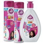 Ficha técnica e caractérísticas do produto Kit Shampoo + Condicionador + Ativador De Cachos Pró Cachos Kids - Princesinhas Cacheadas