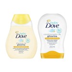 Ficha técnica e caractérísticas do produto Kit Shampoo + Condicionador Baby Dove Glicerinada - 200Ml