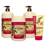 Ficha técnica e caractérísticas do produto Kit Shampoo Condicionador Banho de Creme e Finalizador Pós Coloração Goji Berry 1L - Bio Extratus