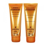 Ficha técnica e caractérísticas do produto Kit Shampoo Condicionador Biondina 250ml - Anaconda