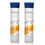 Ficha técnica e caractérísticas do produto Kit Shampoo + Condicionador Cabelos Secos Shine Blue