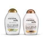 Ficha técnica e caractérísticas do produto Kit Shampoo + Condicionador Coconut Milk OGX