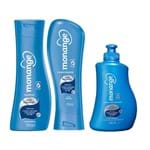 Ficha técnica e caractérísticas do produto Kit Shampoo + Condicionador + Creme de Pentear Monange Lisos Radiantes