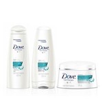 Ficha técnica e caractérísticas do produto Kit Shampoo + Condicionador + Creme de Tratamento Dove Reconstrutor