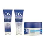 Kit Shampoo + Condicionador + Creme de Tratamento Ox Reconstrução Profunda