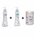Ficha técnica e caractérísticas do produto Kit Shampoo + Condicionador + Creme Tchuska