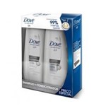 Ficha técnica e caractérísticas do produto Kit Shampoo + Condicionador Dove Controle de Queda 200Ml