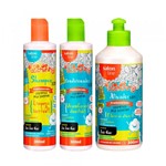 Ficha técnica e caractérísticas do produto Kit Shampoo Condicionador e Ativador de Cachos Legal é Hidratar Kids TodeCachinho - Salon Line