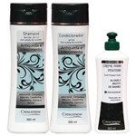 Ficha técnica e caractérísticas do produto Kit Shampoo, Condicionador e Creme de Pentear Alumã