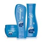 Ficha técnica e caractérísticas do produto Kit Shampoo, Condicionador e Creme de Tratamento Monange Lisos Radiantes com 350ml