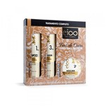 Ficha técnica e caractérísticas do produto Kit Shampoo Condicionador e Máscara Fios de Ouro 280ml - Eico