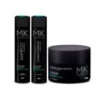 Ficha técnica e caractérísticas do produto Kit Shampoo, Condicionador e Máscara Nutrição Celular - MK Cosmestic