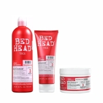 Ficha técnica e caractérísticas do produto Kit Shampoo Condicionador e Máscara Tigi Bed Head Resurrection