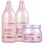 Ficha técnica e caractérísticas do produto Kit Shampoo Condicionador e Máscara Vitamino Color A-Ox Loréal Professionnel - Loreal