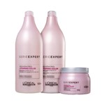Ficha técnica e caractérísticas do produto Kit Shampoo Condicionador e Máscara Vitamino Color - L'Oréal Professionnel - Loreal