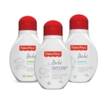 Kit Shampoo, Condicionador e Sabonete Líquido para Bebê - Fisher-Price