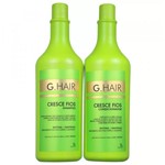 Ficha técnica e caractérísticas do produto Kit Shampoo + Condicionador G. Hair Cresce Fios - 1L - G.hair
