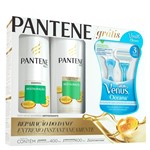 Ficha técnica e caractérísticas do produto Kit Shampoo + Condicionador + Gillette Venus Oceana Pantene Restauração