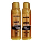 Kit Shampoo + Condicionador Glatten Banho de Verniz 300ml