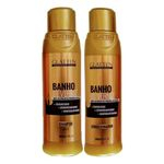 Ficha técnica e caractérísticas do produto Kit Shampoo + Condicionador Glatten Banho De Verniz 300ml