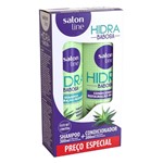 Ficha técnica e caractérísticas do produto Kit Shampoo+Condicionador Hidra Babosa 300ml - Salon Line