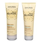 Ficha técnica e caractérísticas do produto Kit Shampoo + Condicionador John Frieda Sheer Blonde Lustrous Touch Strengthening