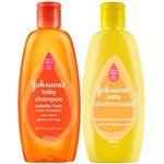 Ficha técnica e caractérísticas do produto Kit Shampoo + Condicionador Johnson`s 200ml