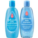 Ficha técnica e caractérísticas do produto Kit Shampoo + Condicionador Johnsons Baby 200ml - Johnsons