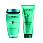Ficha técnica e caractérísticas do produto Kit Shampoo Condicionador Kérastase Resistance Extentioniste (250ml e 200ml) - Kerastase