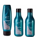 Ficha técnica e caractérísticas do produto Kit Shampoo + Condicionador + Leave-in WF Re-Cupper - Wf Cosméticos