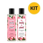 Ficha técnica e caractérísticas do produto Kit Shampoo + Condicionador Love Beauty & Planet Manteiga de Murumuru & Rosa - Love Beauty Planet