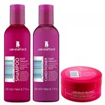 Ficha técnica e caractérísticas do produto Kit Shampoo + Condicionador + Máscara Capilar Lee Stafford Hair Growth