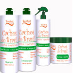 Ficha técnica e caractérísticas do produto Kit Shampoo,condicionador, máscara hidratante e Ativador Cabelos Crespos