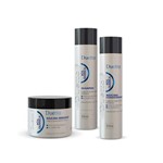 Ficha técnica e caractérísticas do produto Kit Shampoo + Condicionador +Máscara Pós Química Duetto 500g