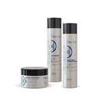 Ficha técnica e caractérísticas do produto Kit Shampoo + Condicionador +Máscara Pós Química Duetto 280g