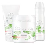 Ficha técnica e caractérísticas do produto Kit Shampoo + Condicionador + Máscara Wella Professionals Elements Renewing