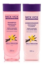 Ficha técnica e caractérísticas do produto Kit Shampoo + Condicionador Nick Vick Hidratação e Leveza