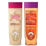 Ficha técnica e caractérísticas do produto Kit Shampoo + Condicionador Nick Vick Nutri-Hair Brilho Natural