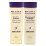 Ficha técnica e caractérísticas do produto Kit Shampoo + Condicionador Nick & Vick Nutri-Hair Clareador Kit