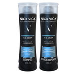 Ficha técnica e caractérísticas do produto Kit Shampoo + Condicionador Nick & Vick Pro-hair Dd Cream