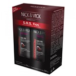 Ficha técnica e caractérísticas do produto Kit Shampoo + Condicionador Nick Vick Pro-Hair SOS