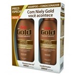 Ficha técnica e caractérísticas do produto Kit Shampoo + Condicionador Niely Gold Chocolate