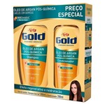 Ficha técnica e caractérísticas do produto Kit Shampoo + Condicionador Niely Gold Óleo de Argan